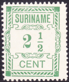 Plaatfout Suriname 66 P   Postfris