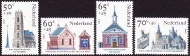 NVPH  1324-1327  Zomerzegels 1985 Kerken Postfris