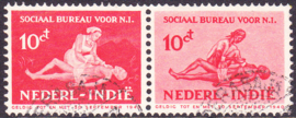 NVPH 270-269a Sociaal Bureau Gebruikt