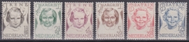 NVPH  454-459 Prinsessenzegels 1946 Postfris cataloguswaarde: 4,60  