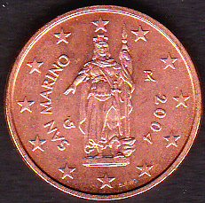 € 0,02  San Marino 2004 UNC