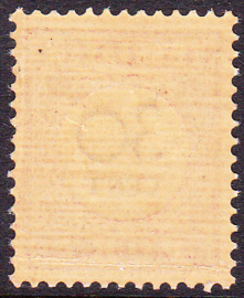 NVPH P19 Port TYPE I cijfer en waarde in zwart Postfris Cataloguswaarde 220,00 LEES