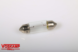 Lamp met buis fitting  12V 5W  (01343)