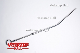 Telescoop lamoenstok RVS voor een pony (47108)