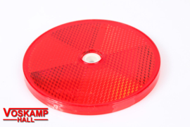 Reflector rood, diameter 80 mm (40021)