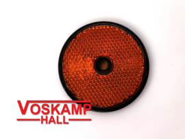 reflector oranje, diameter 60 mm (01213)