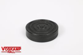 Pedaalrubber met schroefdraad inwendig M10(40463)