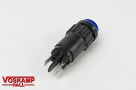 Controlelamp blauw (40032)