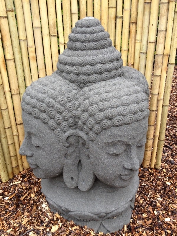 Boeddha Waterornament 4 face waterbeeld