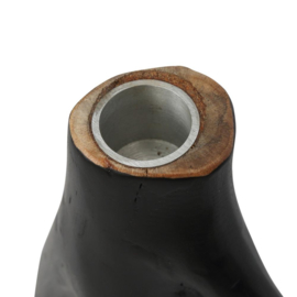 The triple wig candle holder
