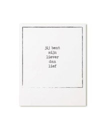 Kaart jij bent