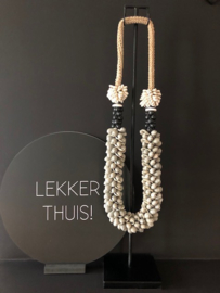 Muurcirkel lekker thuis zwart