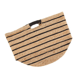 Opbergmand jute stripe