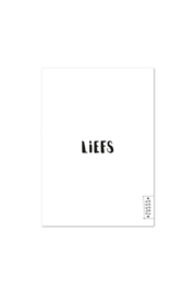 Kaart 'Liefs'