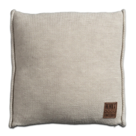 Uni kussen beige
