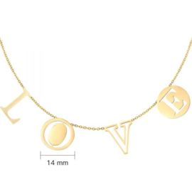 Ketting 'LOVE'