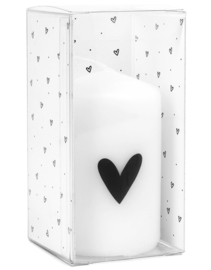 Kaars mini Hart