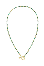 Kralenketting met hartsluting