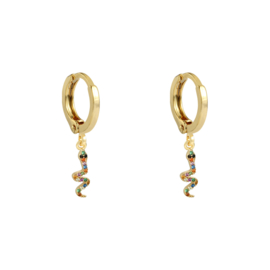 oorbellen glamorous snake