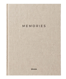 Opbergboek Memories Linnen