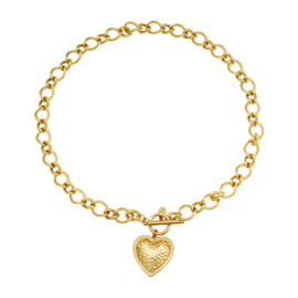 Ketting heart of gold