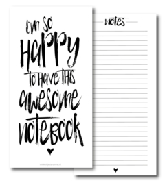 Notebook 'Happy'