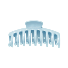 glanzende haarklip blauw