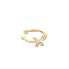 earcuff diamond butterfly
