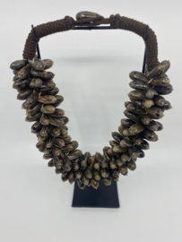 Ornament Schelp Bruin