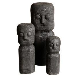 Ceramic Sumba Statue M Black