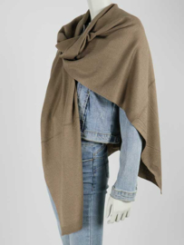 Omslagdoek Taupe