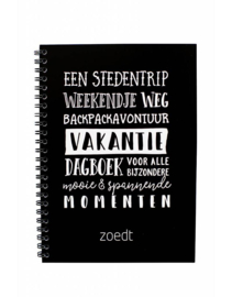 Vakantie invulboek