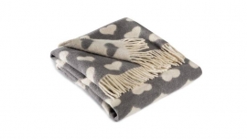 Plaid hearts grey
