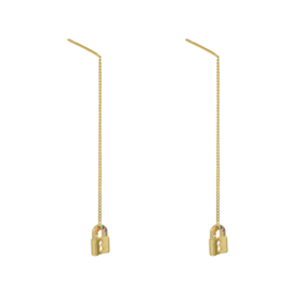 oorbellen chain lock