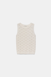Gebreid gilet