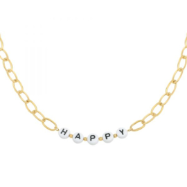 ketting 'happy'