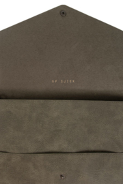 Sjieke Clutch by ZUSSS Donkergroen