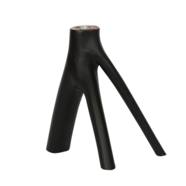The triple wig candle holder