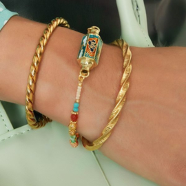 vergulde armband you me