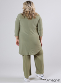 A-Line Long Pocket Tunic (C-2217) 080-Sage Green