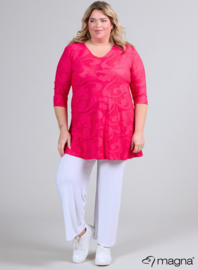 Lange basic shirt (B-6004-MSHS) U01006-Wave Pink