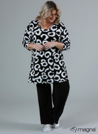 Lange basic shirt (B-6004-VP-MB) Z89001-Animal BW