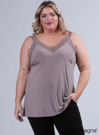 Short Lace Top (A-2101) 014-Sand