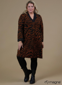 Lace Detailed Tunic (C-2326-VP) V79028-Zebra Rust