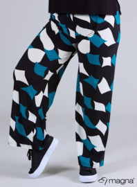 Broek Basic (D-03-PR) V75048-Diamond Blocks Petrol