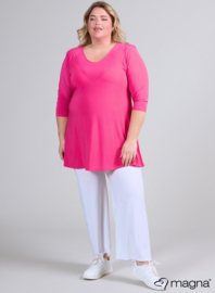 Lange basic shirt (B-6004) 006-Fuchsia