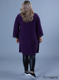 Lace Detailed Tunic (C-2326) 059-Dr.Purple