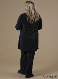 Lange basic shirt (B-6004-PL) 001-Zwart