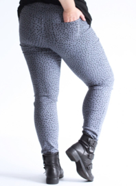 Broek Lang (D-7002-POLYVISPR) 004220-Small Pencil Polka Grey