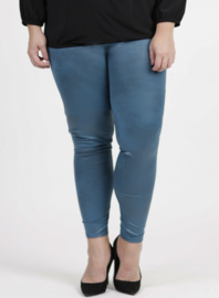 Legging Leather Look (F-23 LL) 048-Petrol